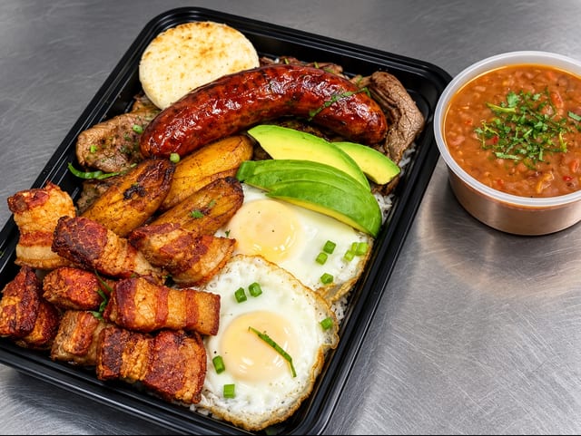 Bandeja Paisa.